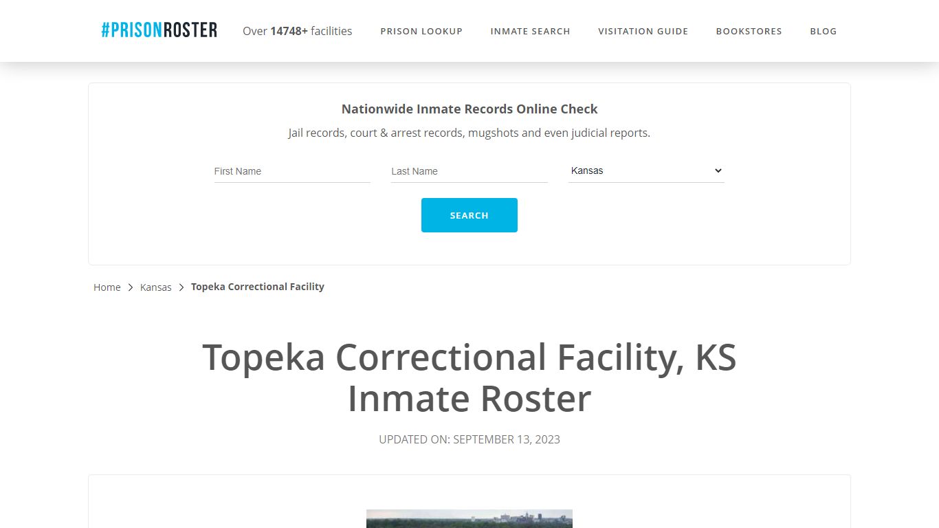 Topeka Correctional Facility, KS Inmate Roster - Prisonroster